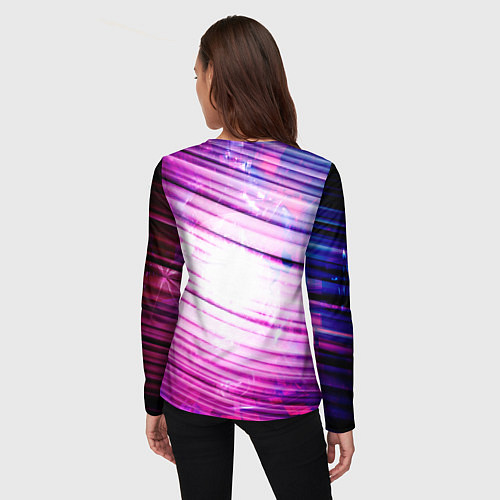Женский лонгслив Бездомный бог Хиёри / 3D-принт – фото 4