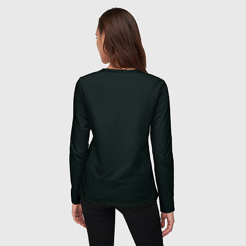 Женский лонгслив Любовь в апокалипсисе / 3D-принт – фото 4