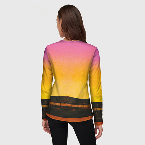 Женский лонгслив Queen Freddie Mercury Z / 3D-принт – фото 4