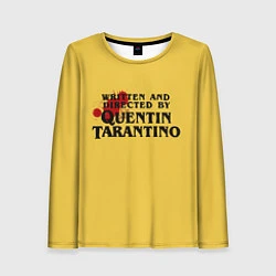 Лонгслив женский Quentin Tarantino, цвет: 3D-принт