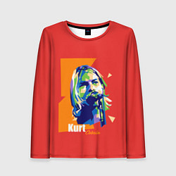 Женский лонгслив Kurt Cobain