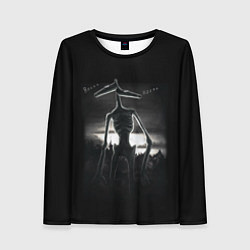 Женский лонгслив СИРЕНОГОЛОВЫЙ рисунок