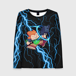 Лонгслив женский Пико Pico Молния, цвет: 3D-принт
