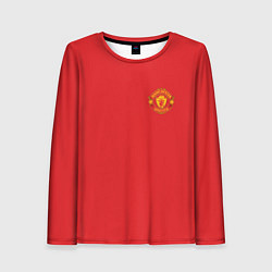 Лонгслив женский Ronaldo Manchester United, цвет: 3D-принт