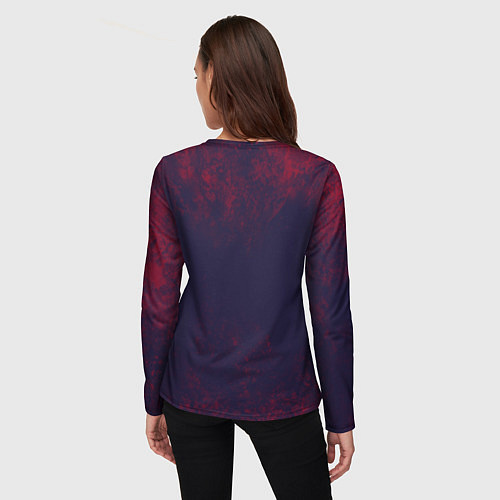Женский лонгслив CYBERCAT КИБЕРКОТ Z / 3D-принт – фото 4