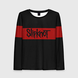 Лонгслив женский Полосатый Slipknot, цвет: 3D-принт