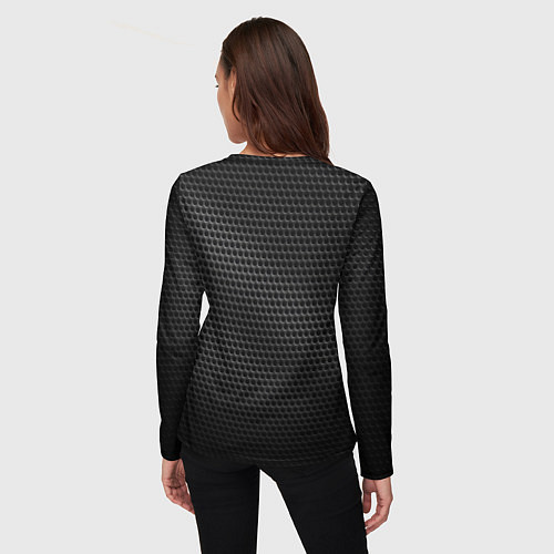 Женский лонгслив TOYOTA STEEL HONEYCOMBS / 3D-принт – фото 4
