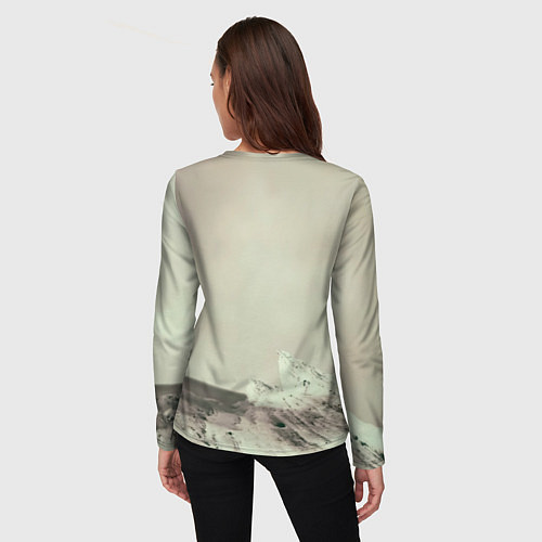 Женский лонгслив Мумий Тролль Не помню зачем / 3D-принт – фото 4