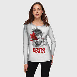 Лонгслив женский Dexter Правосудие Декстера, цвет: 3D-принт — фото 2
