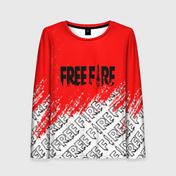 Женский лонгслив Фри фаер День Booyah,