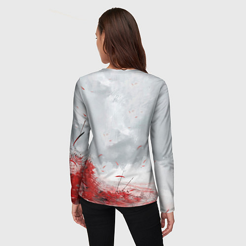 Женский лонгслив Naraka BP / 3D-принт – фото 4