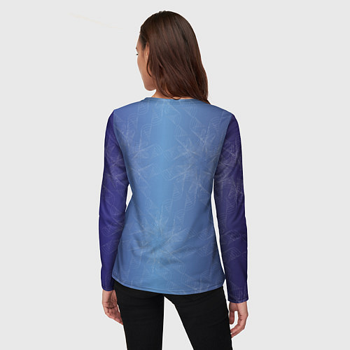 Женский лонгслив Согрей меняWarm me / 3D-принт – фото 4