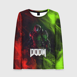 Лонгслив женский Doomguy Doom, цвет: 3D-принт