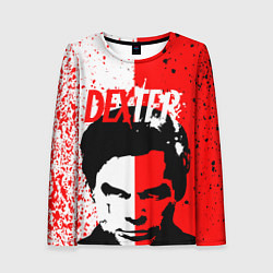 Лонгслив женский ДЕКСТЕР DEXTER NEW BLOOD, цвет: 3D-принт