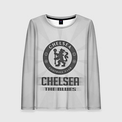 Лонгслив женский Chelsea FC Graphite Theme, цвет: 3D-принт