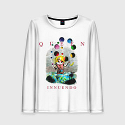 Лонгслив женский Innuendo - Queen, цвет: 3D-принт