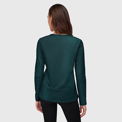 Женский лонгслив Общество Новое Истина / 3D-принт – фото 4