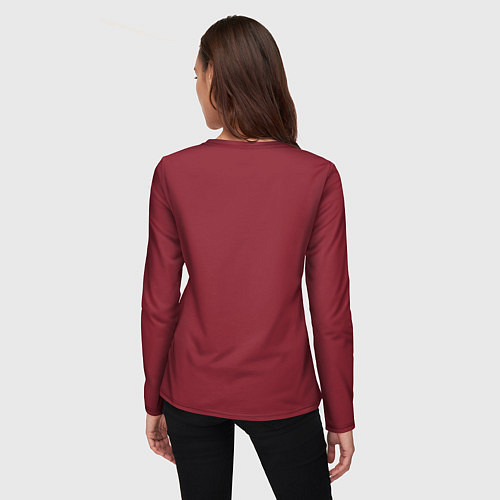 Женский лонгслив Лис в листопаде / 3D-принт – фото 4