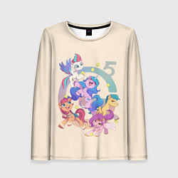 Лонгслив женский G5 My Little Pony, цвет: 3D-принт