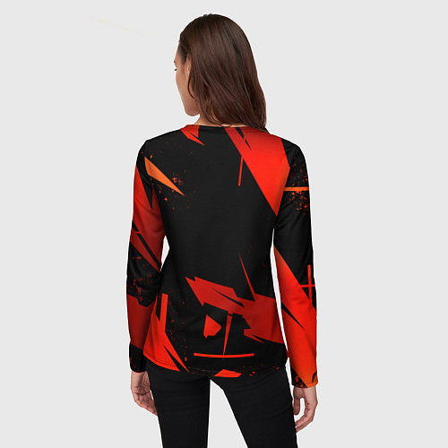 Женский лонгслив ДИЛЮК ИЗ МОНДШТАТА DILUC / 3D-принт – фото 4