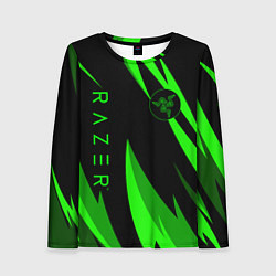 Женский лонгслив RAZER GREEN