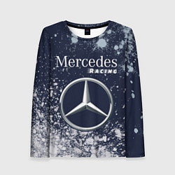 Женский лонгслив MERCEDES Racing Краски