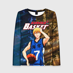 Лонгслив женский Kuroko no Basuke, Рёта Кисе Kise Ryota, цвет: 3D-принт