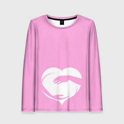 Женский лонгслив Объятие