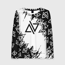 Женский лонгслив Адель певица паттерн