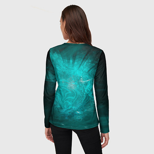 Женский лонгслив Сяо Адепт Genshin impact / 3D-принт – фото 4