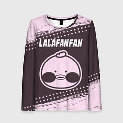 Лонгслив женский LALAFANFAN - Краски, цвет: 3D-принт