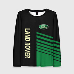 Лонгслив женский Ленд Ровер, Land Rover, цвет: 3D-принт