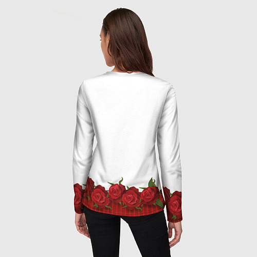 Женский лонгслив Так Выглядит Самая Лучшая ЖЕНА / 3D-принт – фото 4