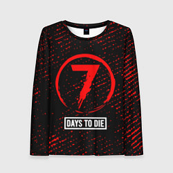 Женский лонгслив 7 DAYS TO DIE Минимал