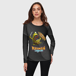 Лонгслив женский Rayman Legends Black, цвет: 3D-принт — фото 2