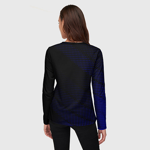 Женский лонгслив СКАНИЯ SCANIA / 3D-принт – фото 4
