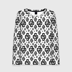 Женский лонгслив White Pattern Dope Camo Dope Street Market