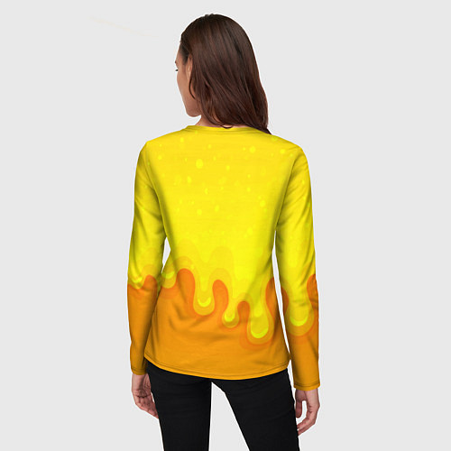 Женский лонгслив Кот делает Хоба! / 3D-принт – фото 4