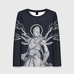 Лонгслив женский Великолепная Элой, цвет: 3D-принт