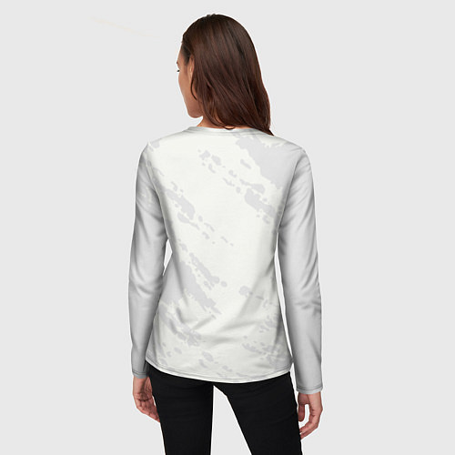 Женский лонгслив Как будто я специально лучше всех / 3D-принт – фото 4