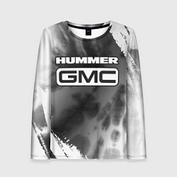 Лонгслив женский HUMMER - GMC Краски, цвет: 3D-принт