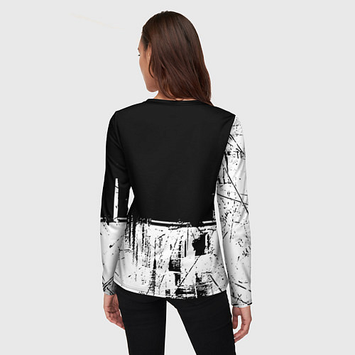 Женский лонгслив Toyota sport / 3D-принт – фото 4