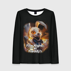 Лонгслив женский Five Nights at Freddys: Security Breach - Ванни, цвет: 3D-принт