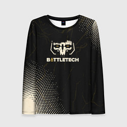 Лонгслив женский BattleTech, цвет: 3D-принт