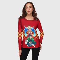 Лонгслив женский Фиро, Рафталия и Иватани, цвет: 3D-принт — фото 2