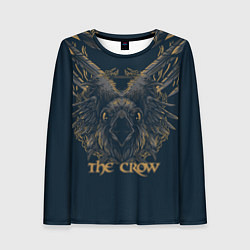 Женский лонгслив ВоронThe crow