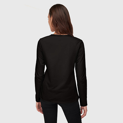 Женский лонгслив Overlord Повелитель / 3D-принт – фото 4