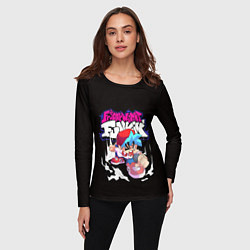 Лонгслив женский Friday Night Funkin Boyfrend, цвет: 3D-принт — фото 2