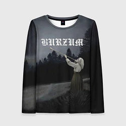 Лонгслив женский Burzum - Filosofem, цвет: 3D-принт