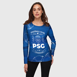 Лонгслив женский PSG FC 1, цвет: 3D-принт — фото 2